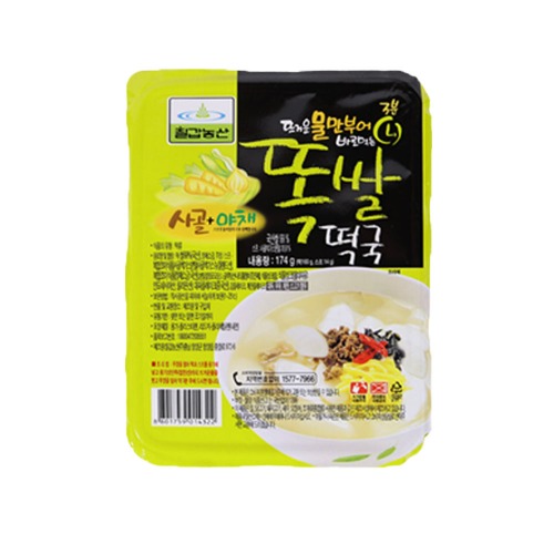 칠갑농산 똑쌀떡국 174g (냉장보관)